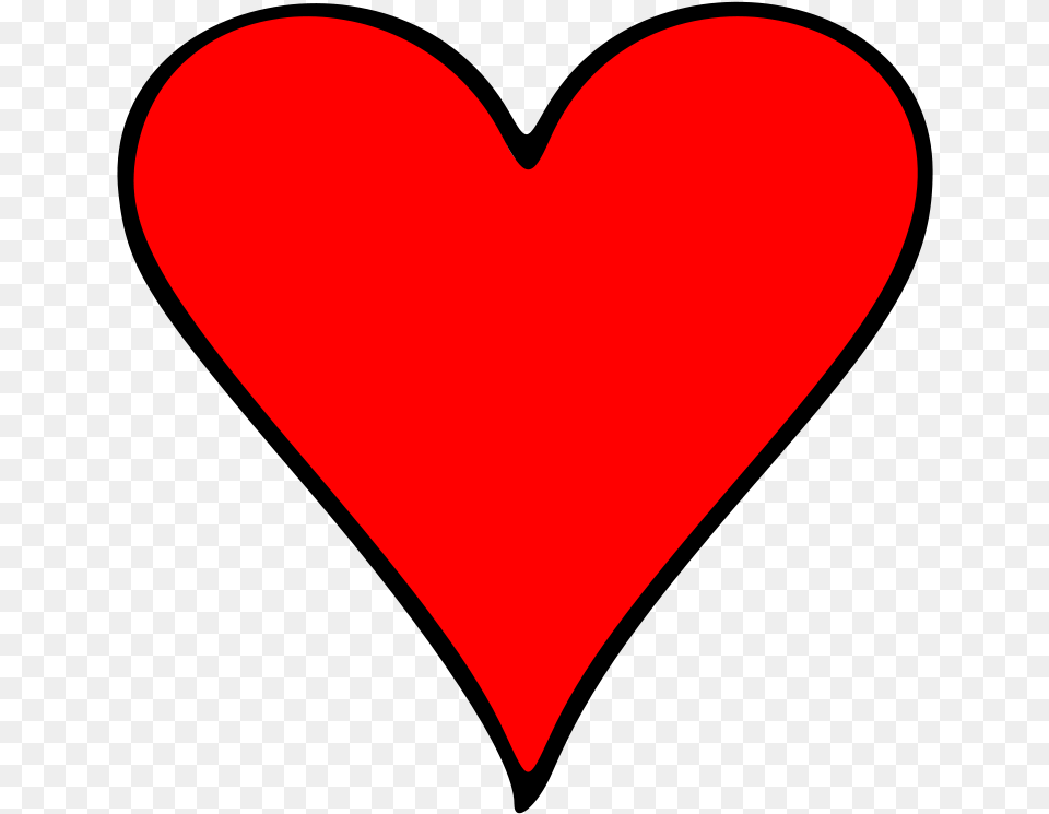 Outlined Heart Playing Card Symbol Google Maps Marker Free Png