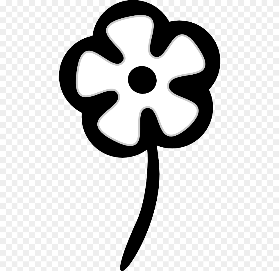 Outlines, Stencil, Daisy, Flower, Plant Free Png