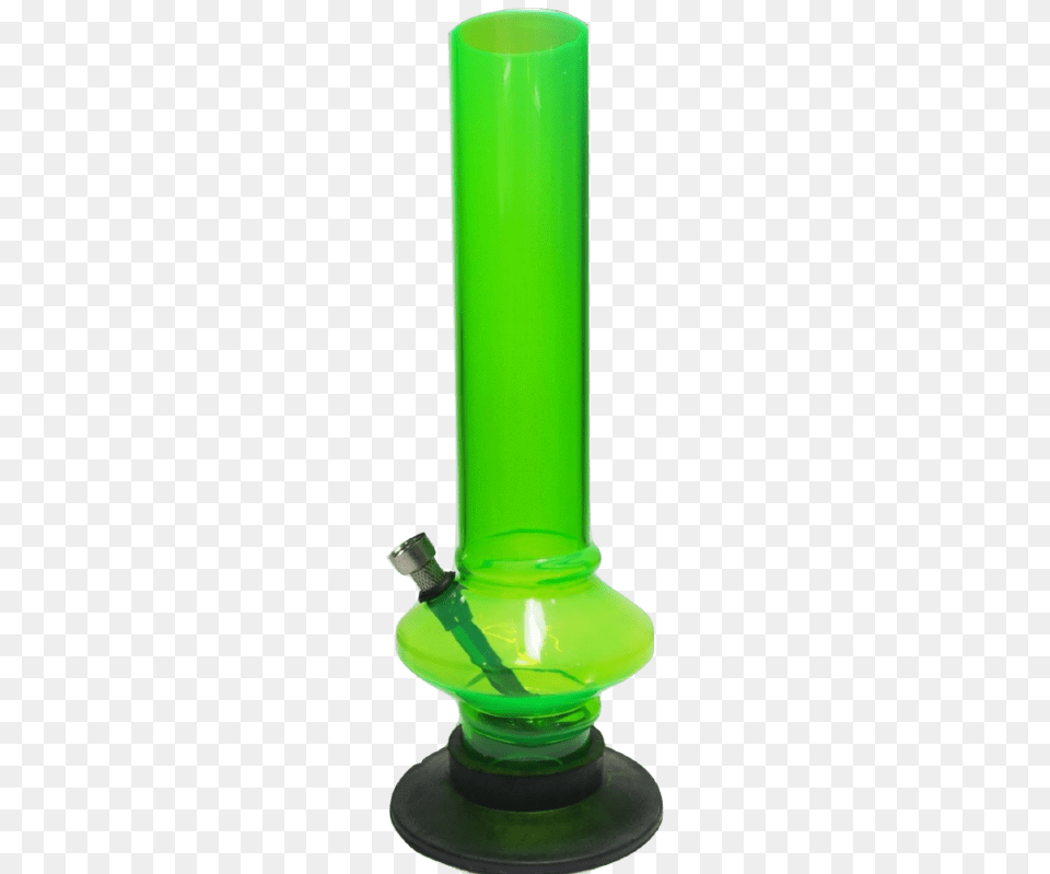 Outontrip Transparent Green Crushed Inch Acrylic Bong, Cup, Saucer, Cylinder, Smoke Pipe Png