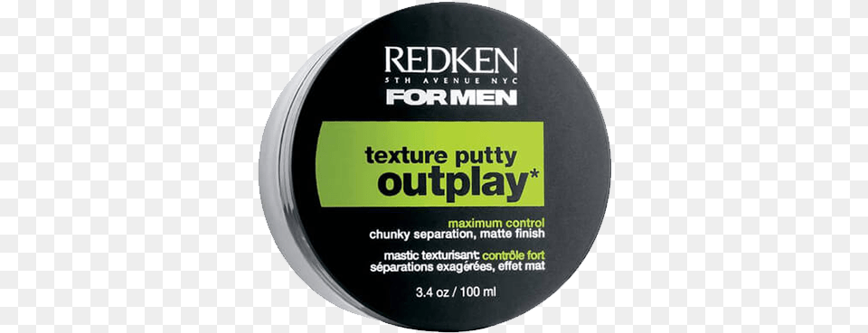 Outplay Texture Putty For Men Redken Texture Putty Outplay, Bottle, Disk, Face, Head Free Png