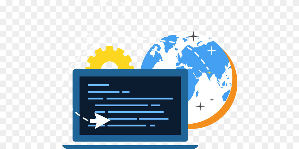 Outsource Your Web Project To A Great Team World Map, Computer Hardware, Electronics, Hardware, Head Free Transparent Png