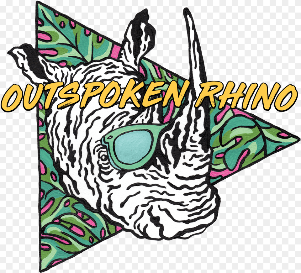Outspoken Rhino Clip Art, Clothing, Hat Png