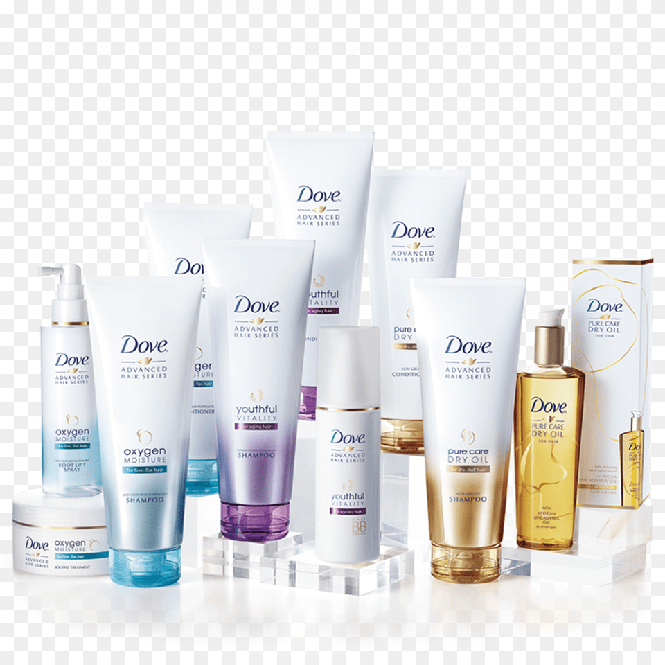 Outstanding Hair Colours In Accordance With Dove Shampoo Dove Products, Bottle, Cosmetics, Perfume, Lotion Free Png