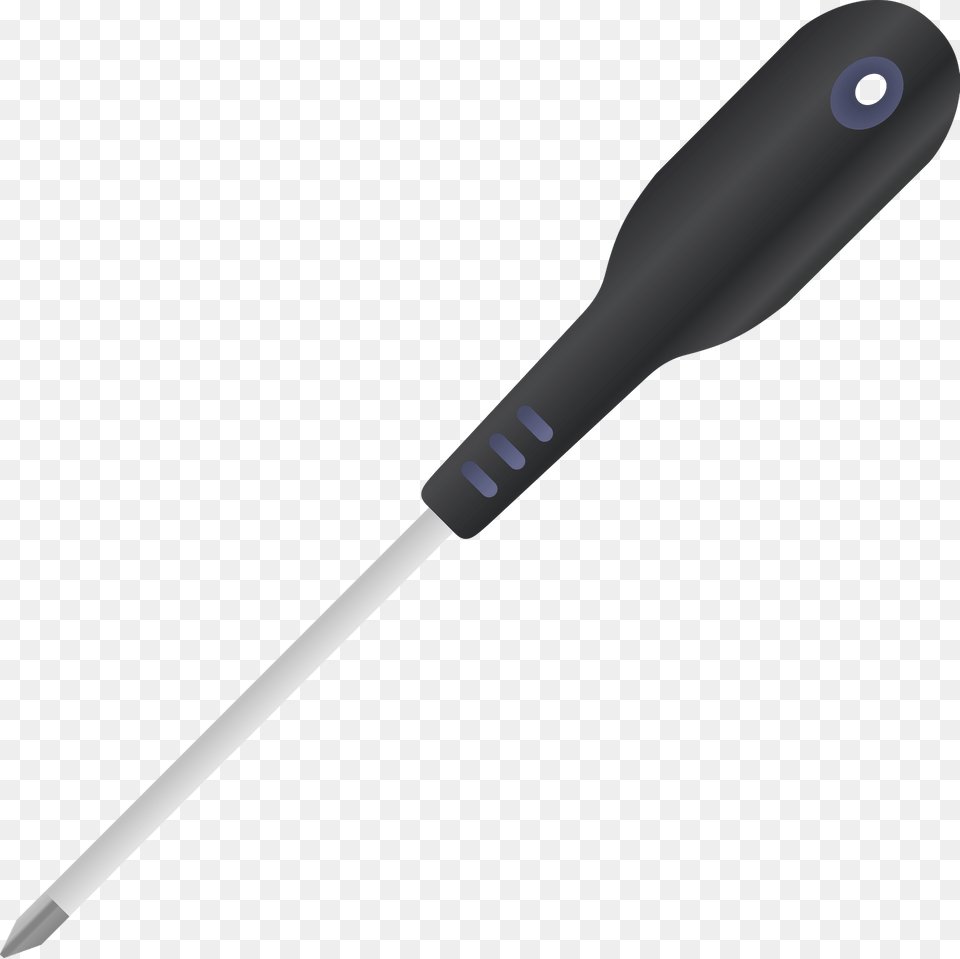 Outstanding Screwdriver Black And White Clipart, Device, Tool Png