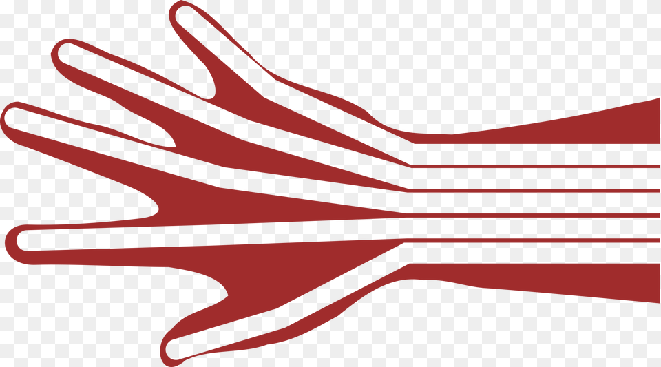 Outstretched Hand Icons, Cutlery, Fork, Maroon, Art Free Transparent Png