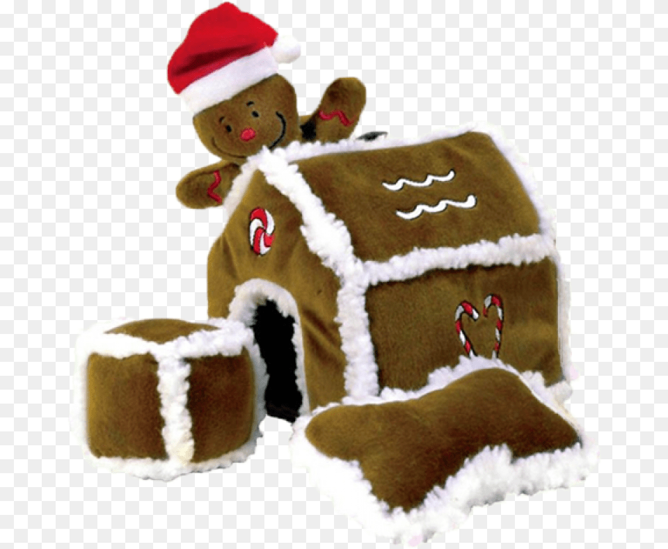 Outward Hound Hide A Toy Gingerbread House Christmas, Food, Sweets, Cookie Png