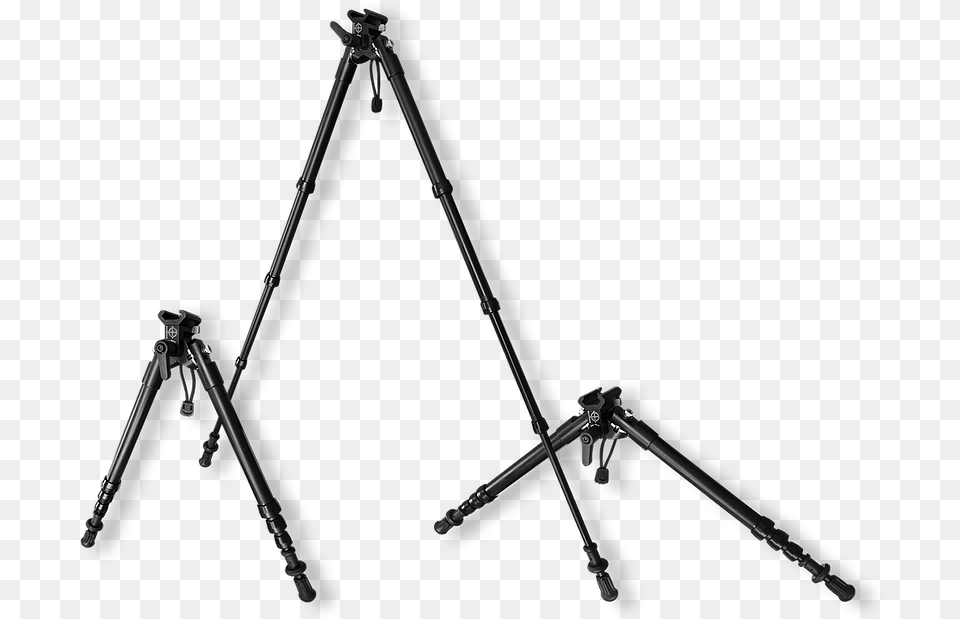 Outwest Precision Bipod Affordable Transparent Background Hatch Bipod, Tripod, Furniture, Gun, Weapon Free Png