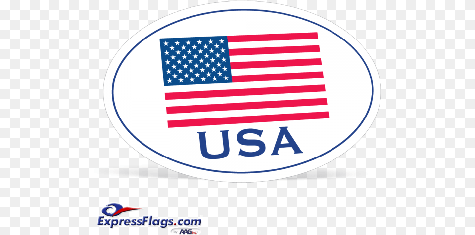 Oval American Flag Die Cut Decals 4 In X 6 In American Flag, American Flag Free Png Download