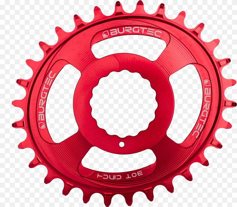 Oval Cinch Thick Thin Chainring Gxp Oval Chainring, Machine, Wheel, Spoke, Gear Png
