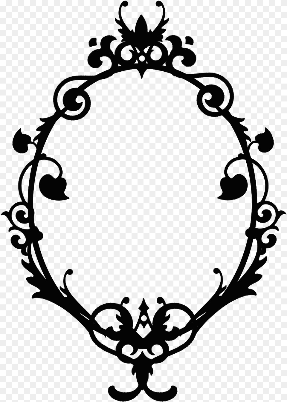 Oval Clipart Drawing Alice In Wonderland, Stencil, Chandelier, Lamp, Pattern Free Png Download