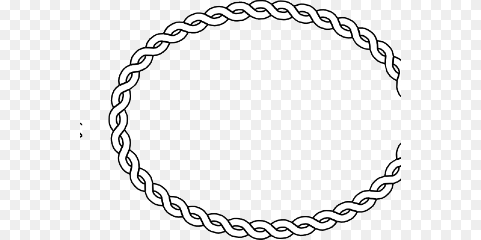 Oval Clipart Rope Ornament Circle Vector, Accessories, Bracelet, Jewelry, Necklace Free Png Download