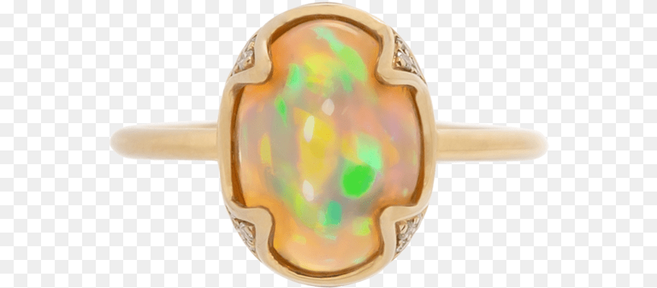 Oval Ethiopian Opal Ringclass Lazyload Fade In Engagement Ring, Accessories, Gemstone, Jewelry, Ornament Png Image
