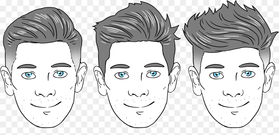 Oval Face Shape Men Download Hairstyle For Men Oval Face, Publication, Portrait, Photography, Person Free Png