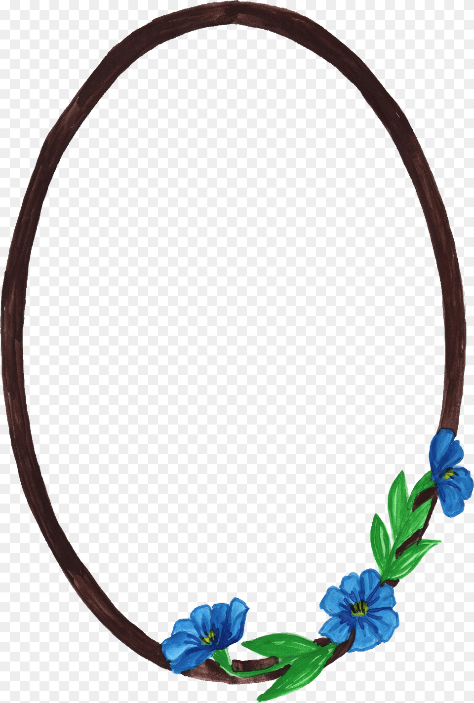 Oval Flower Frame Download Oval Flowers, Accessories, Jewelry, Necklace, Plant Png