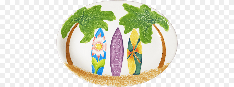 Oval Hawaiian Surfboards Craft, Water, Platter, Sea Waves, Outdoors Png