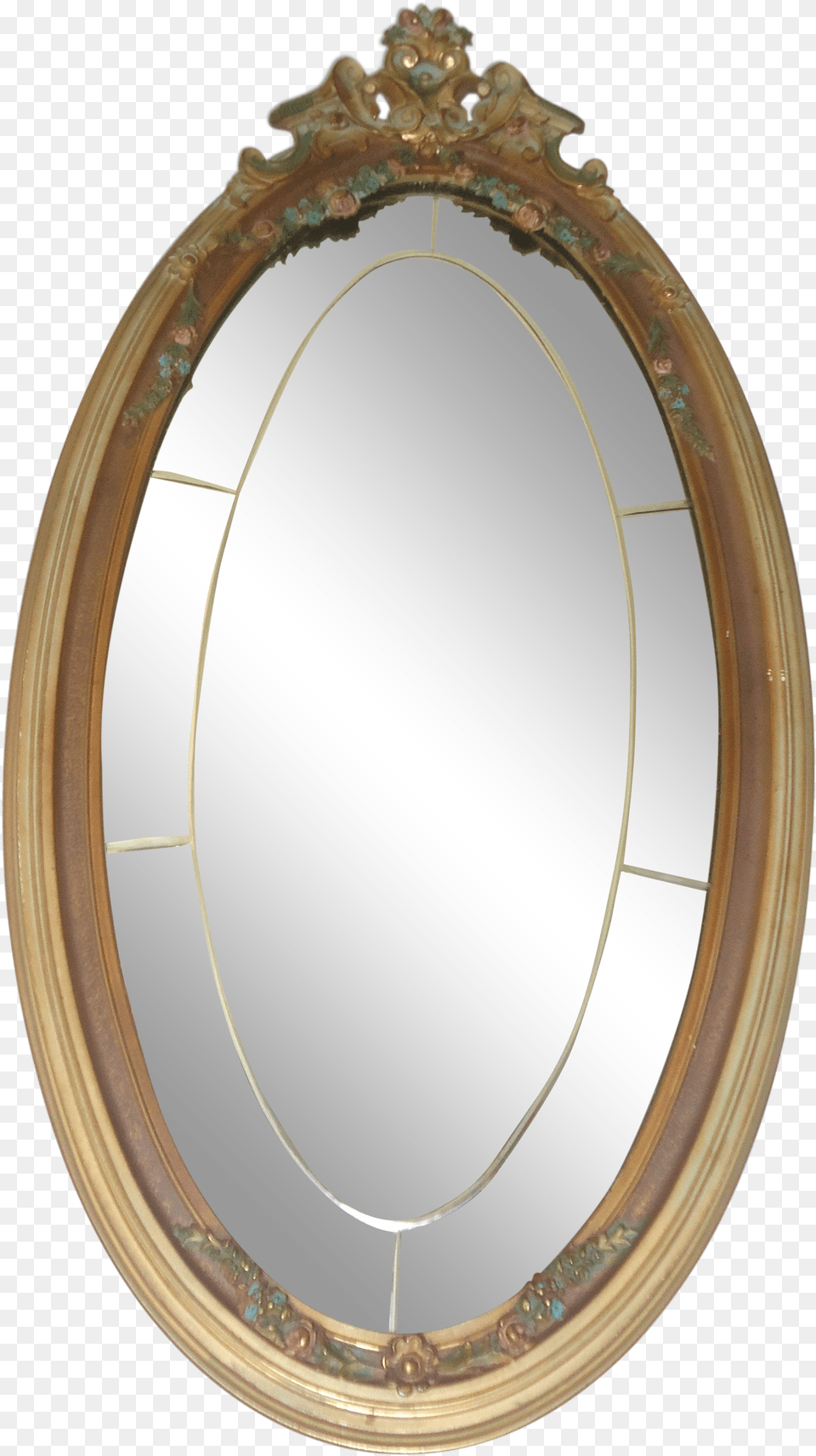 Oval Mirror Picture Frames Framed Wall Circle Png