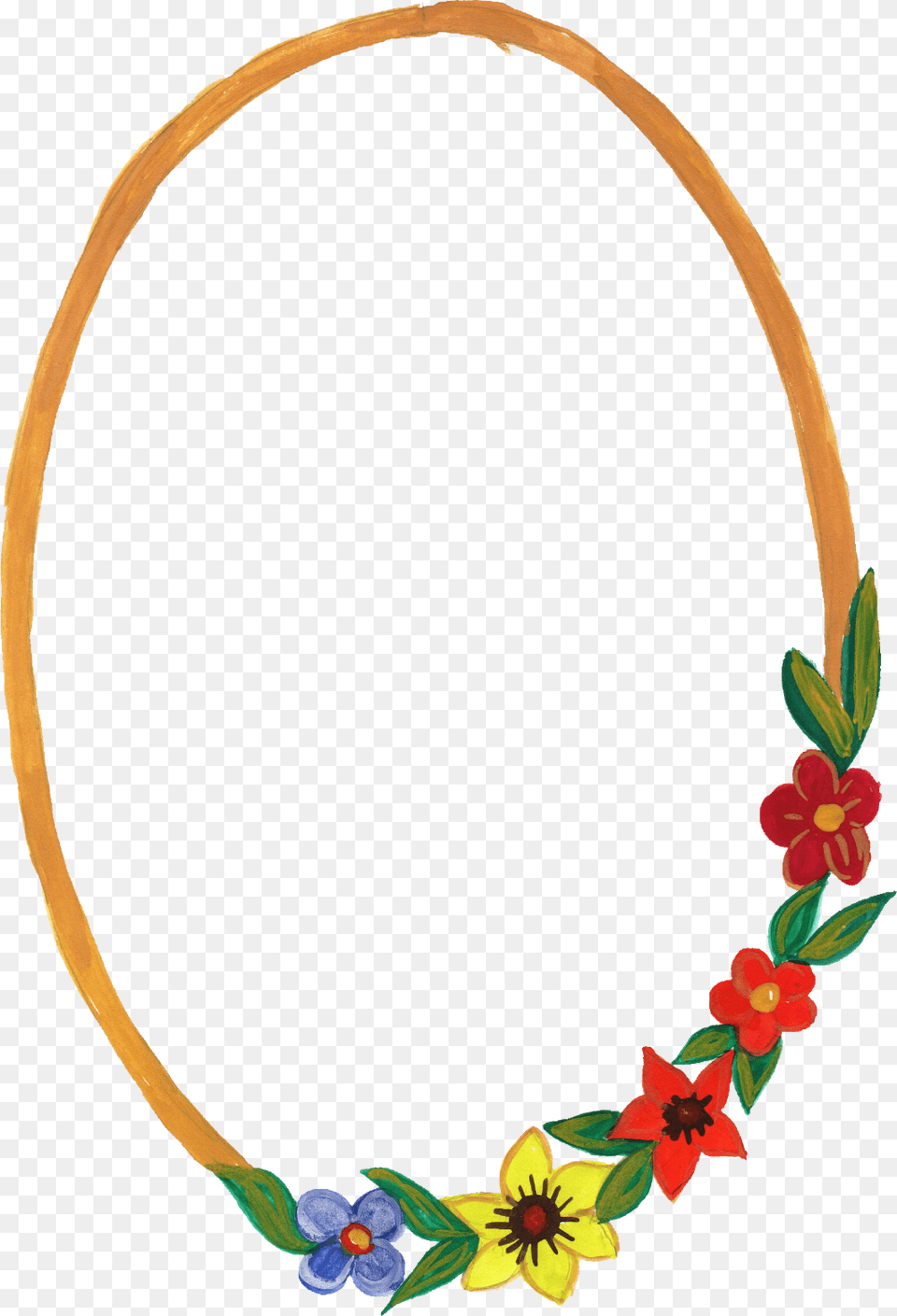 Oval Photo Frames, Accessories, Jewelry, Necklace, Flower Free Png