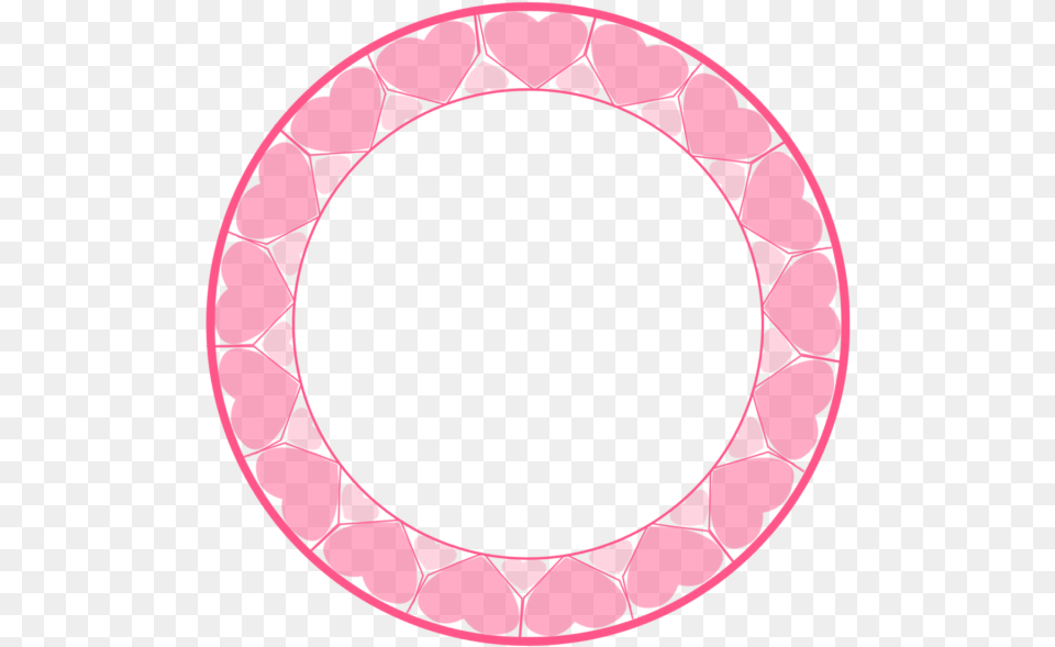 Oval Pink Circle Background Free Png