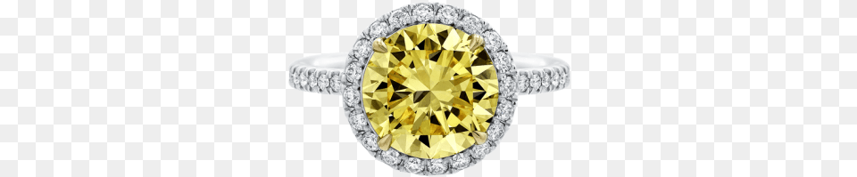 Oval Shaped Yellow Diamond Micropav Ring Engagement Ring, Accessories, Gemstone, Jewelry, Chandelier Free Png