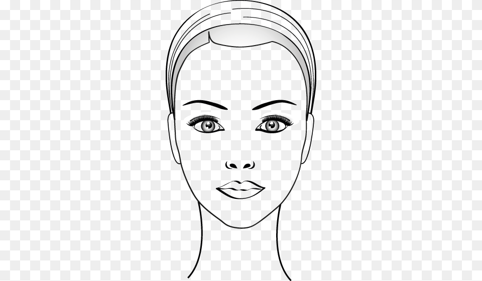 Oval Sketch, Face, Head, Person, Photography Png Image