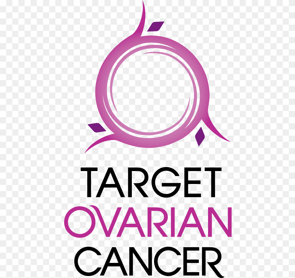 Ovarian Cancer Awareness Month Freeuse Target Ovarian Cancer, Logo, Purple, Animal, Fish Free Png Download