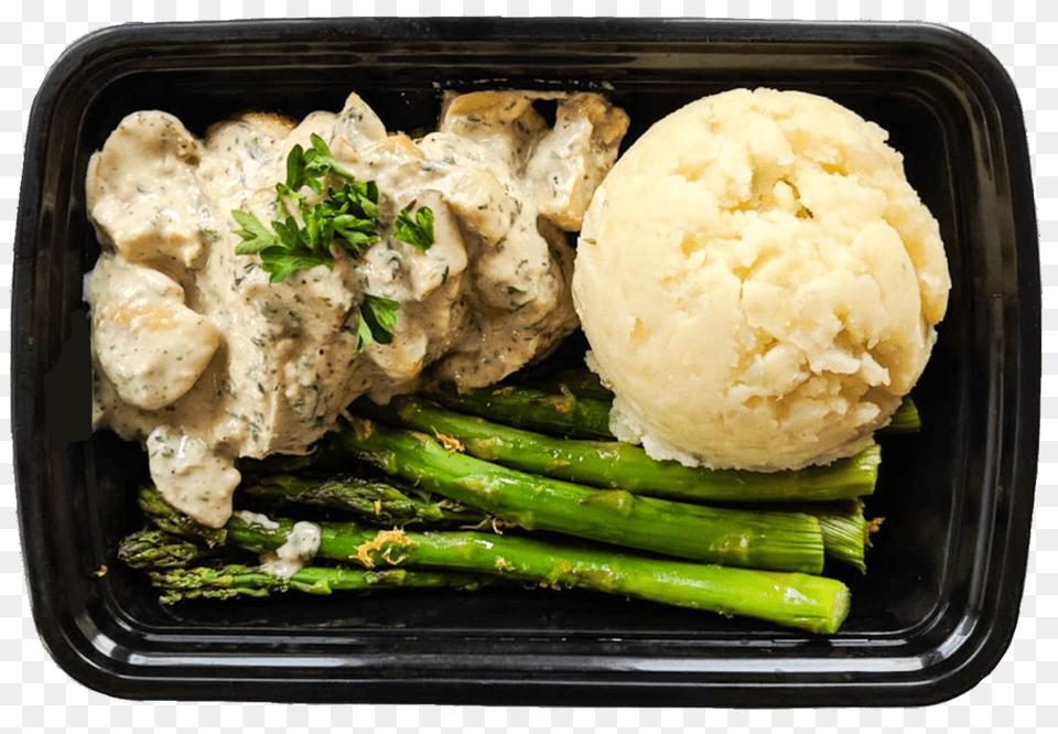 Oven Baked Chicken With Mushroom Sauce Mashed Potato, Cream, Dessert, Food, Food Presentation Free Png