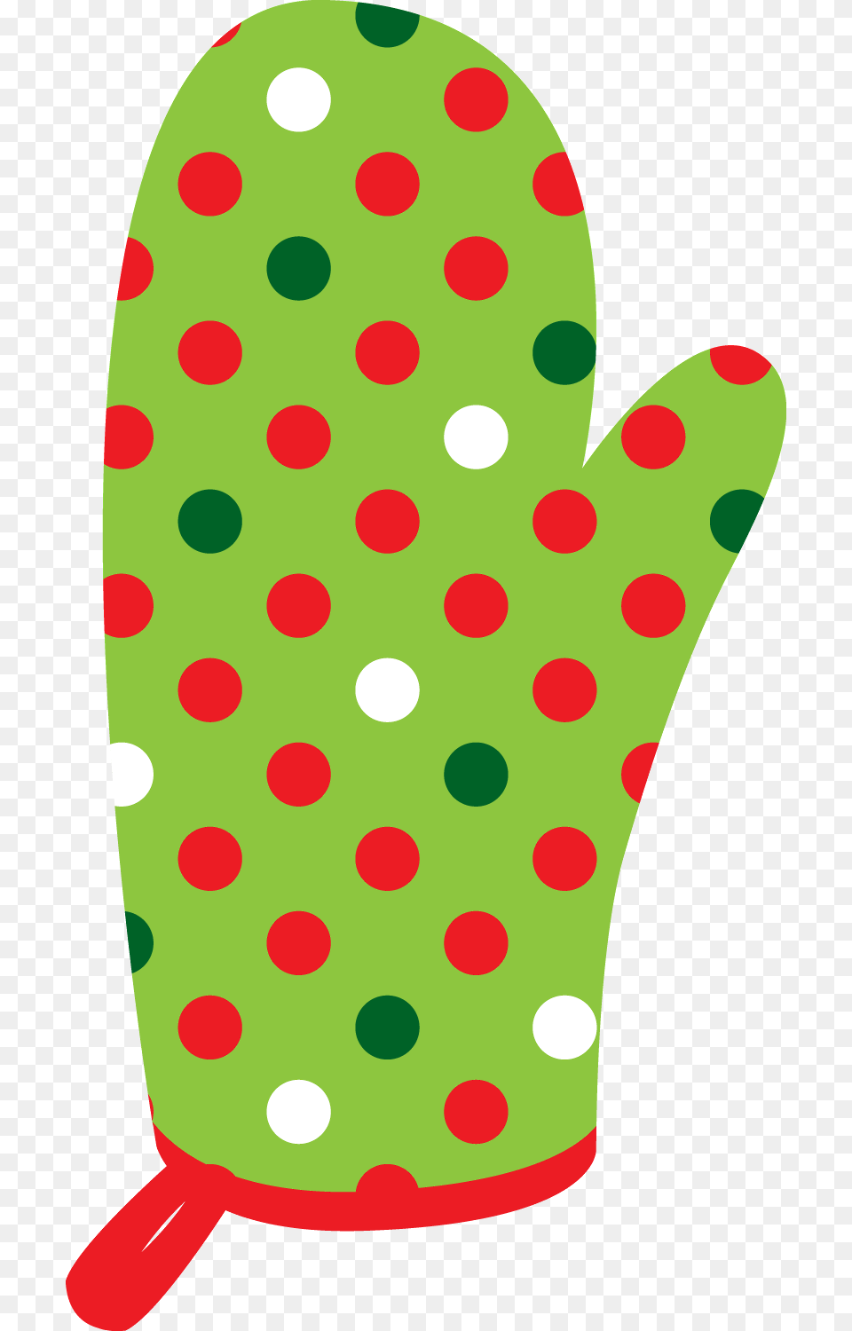 Oven Mitt Clip Art, Pattern, Polka Dot Free Png Download