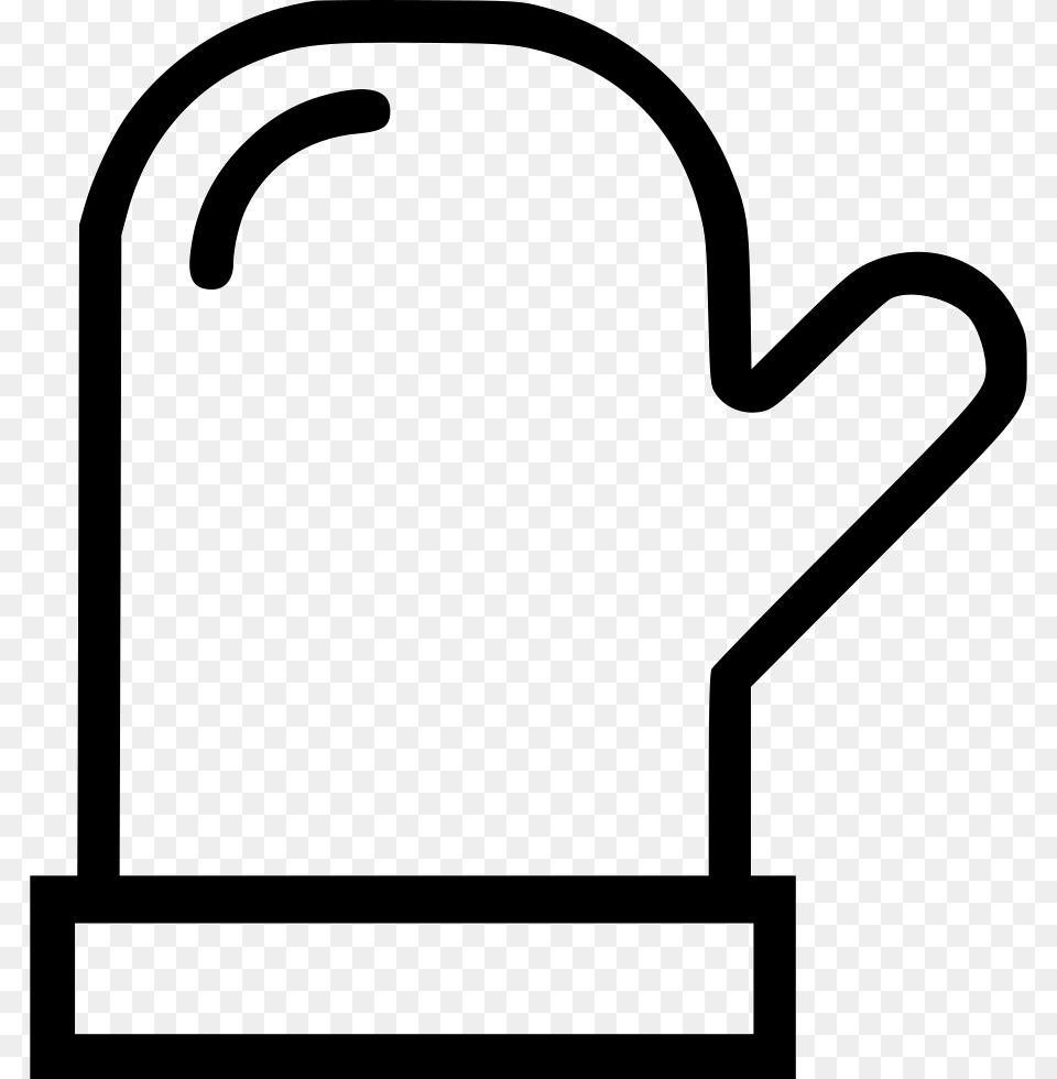 Oven Mitt Glove Icon Download, Clothing, Stencil, Device, Grass Png