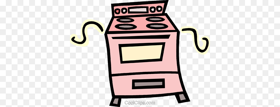 Oven Stove Royalty Vector Clip Art Illustration, Appliance, Device, Electrical Device, Gas Stove Free Transparent Png