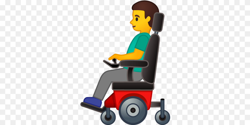 Over 50 New Emojis Are Coming To Apple And Android Motorized Wheelchair Emoji, Chair, Furniture, Face, Head Free Png Download