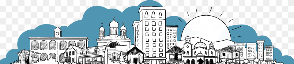 Over And Out Illustration, Architecture, Dome, City, Building Png