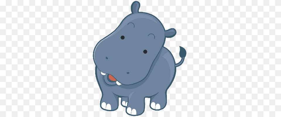 Over Baby Hippo Clip Art Cliparts Baby Hippo, Plush, Toy, Animal, Elephant Png