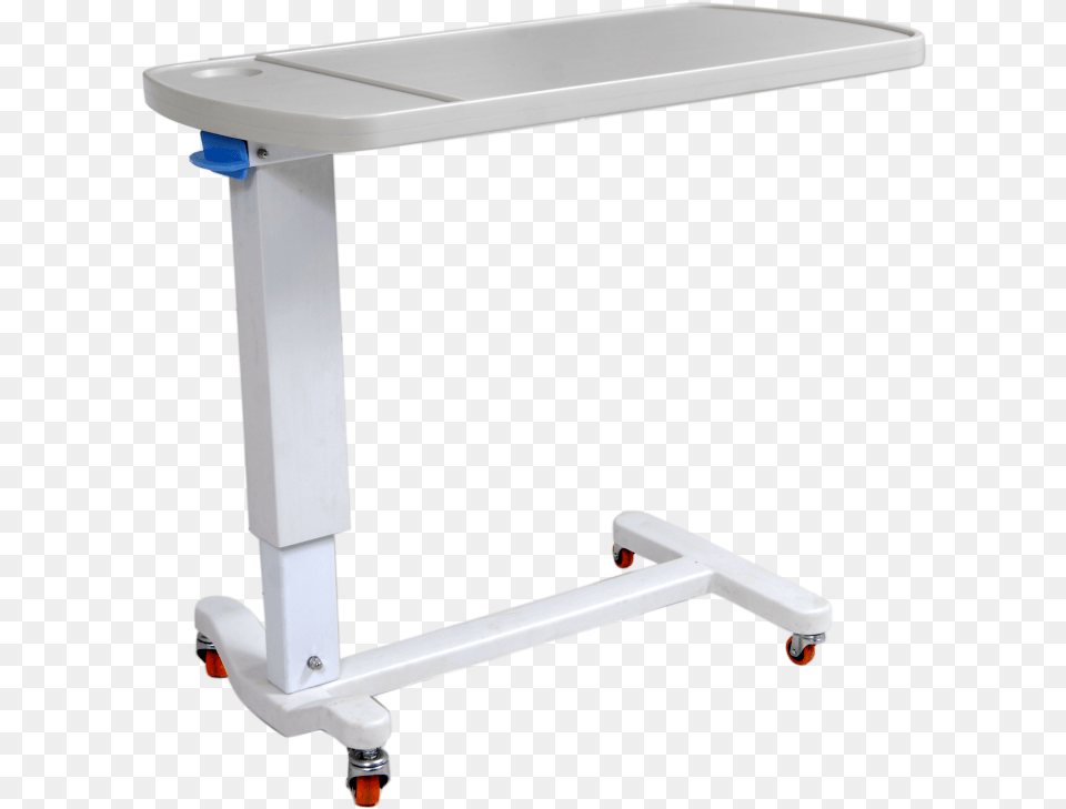 Over Bed Table By Pnumatic Gas Spring Over Bed Table Gas Spring, Desk, Furniture, White Board Free Transparent Png