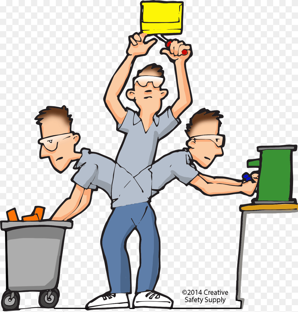 Over Processing Waste, Cleaning, Person, Adult, Female Free Transparent Png