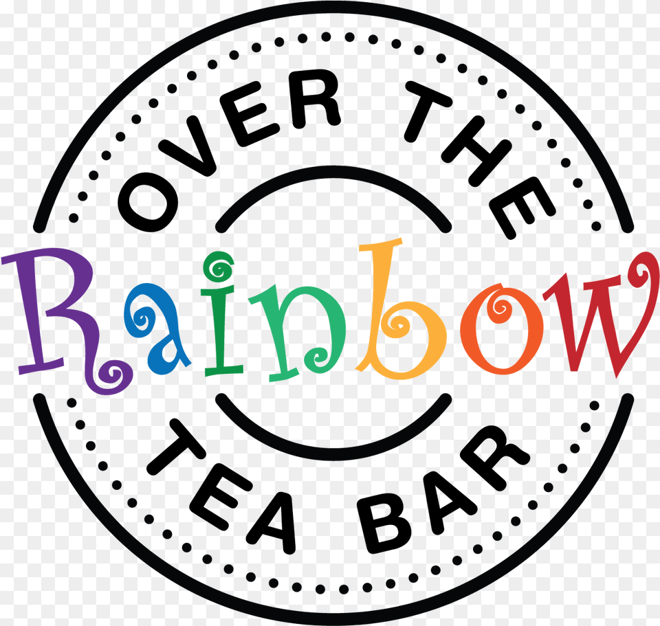 Over The Rainbow Tea Bar Armarinho, Text, Light Png Image