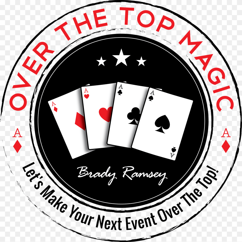 Over The Top Magic Benny39s, Business Card, Gambling, Game, Paper Png Image