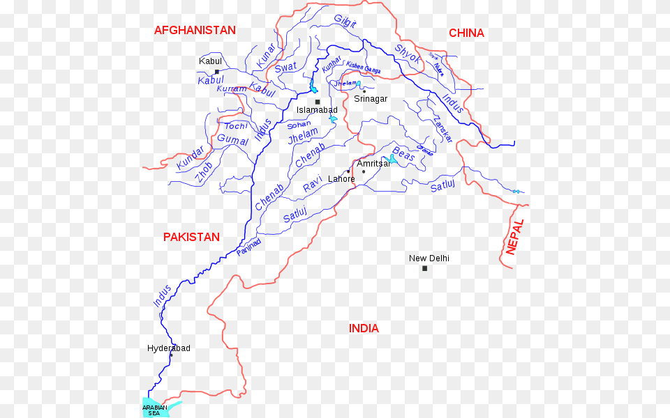 Over The Water Resources Originating In Jammu Kashmir River In Jammu And Kashmir, Mountain, Nature, Outdoors, Chart Free Transparent Png