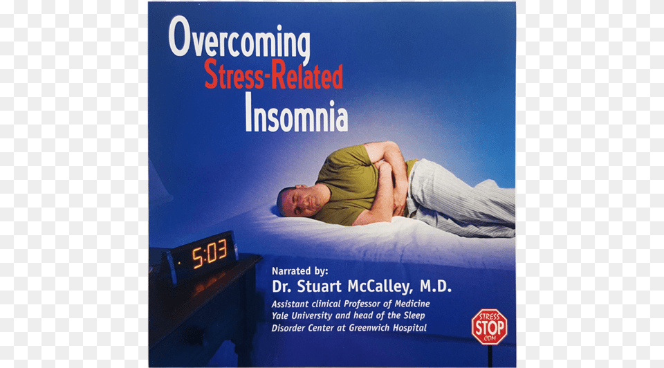 Overcoming Stress Related Insomniaclass Lazyload Insomnie, Advertisement, Adult, Screen, Person Png