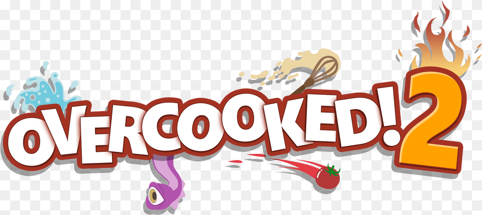 Overcooked 2 Is Coming August 7th Overcooked 2 Logo, Light, Dynamite, Weapon, Text Free Transparent Png