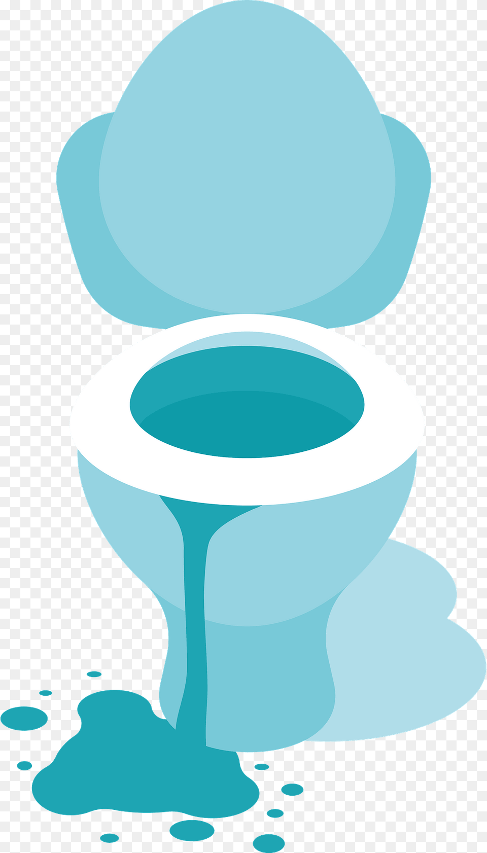 Overflowed Toilet Bowl Clipart, Ice, Indoors, Outdoors, Bathroom Png Image