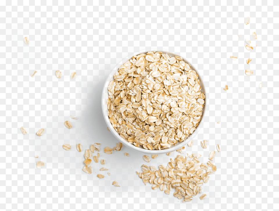 Overflowing Bowl Of Oats Barley, Food, Breakfast, Cereal Bowl Png Image