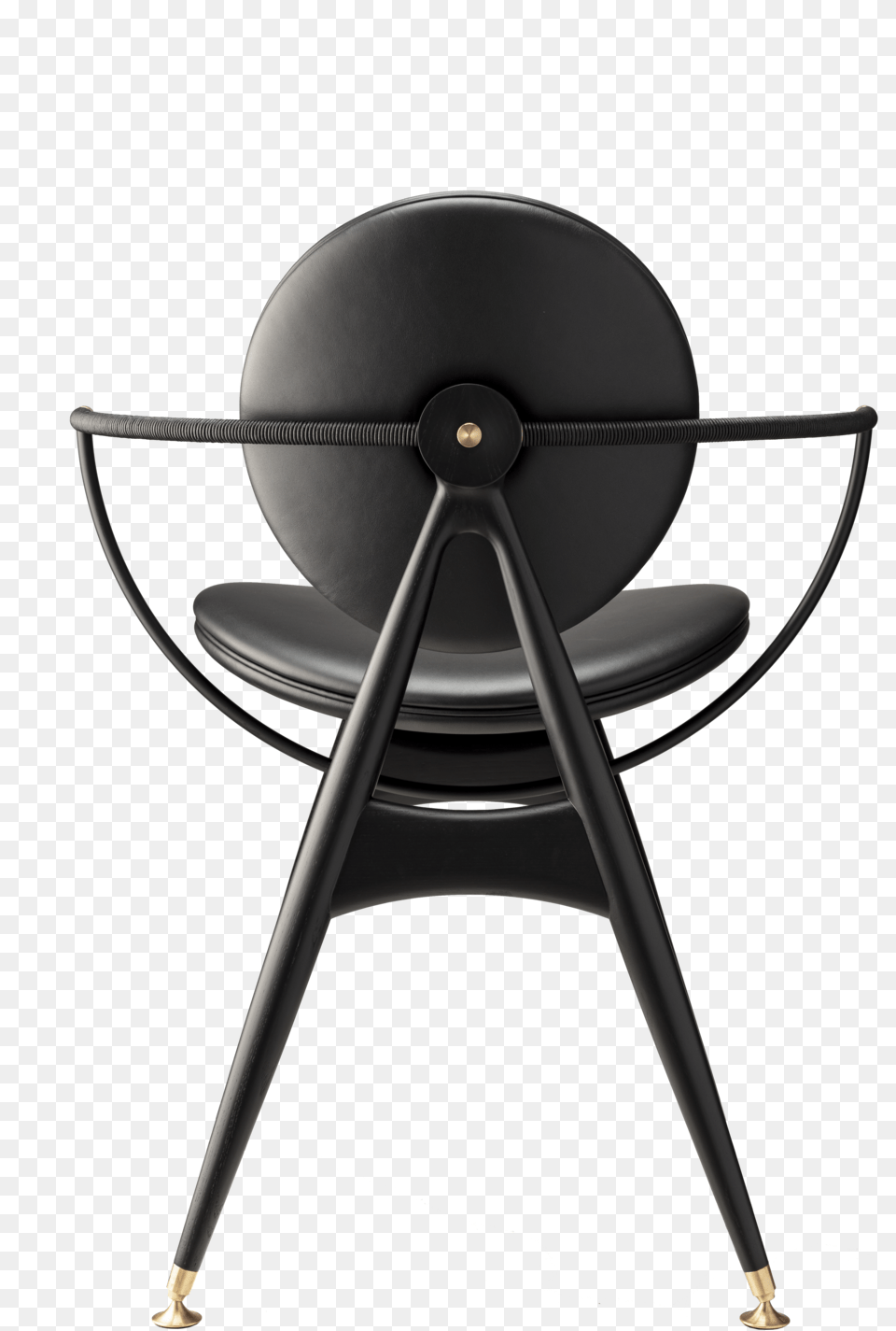 Overgaardampdyrman Circle Dining Chair Black 1 Fair, Furniture Png Image