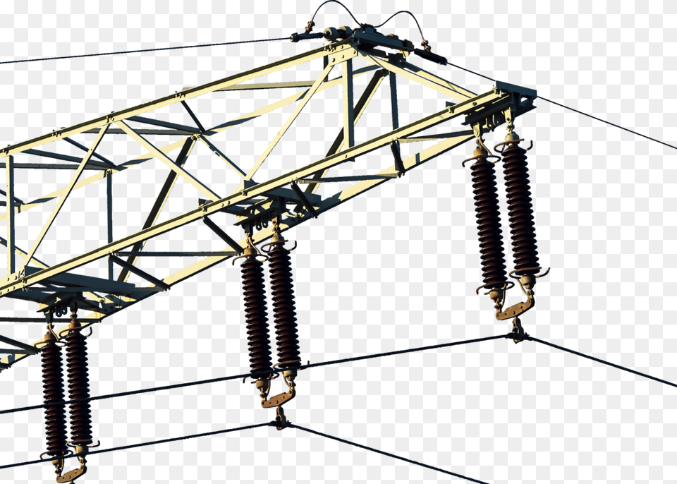 Overhead Power Line Electrical Cable Computer Network Electricity, Power Lines, Electric Transmission Tower Free Png Download