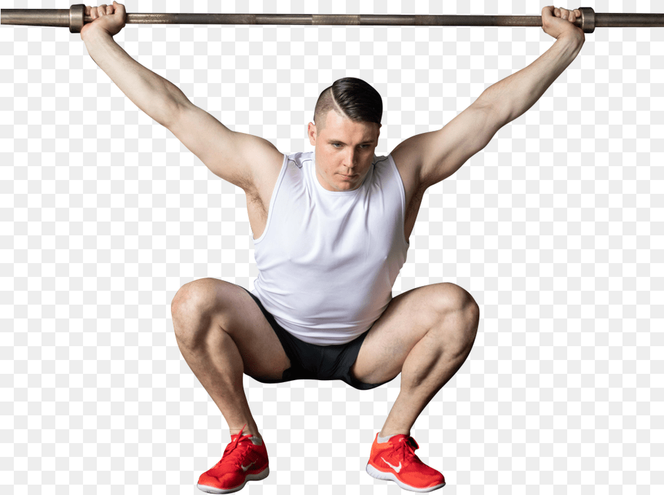 Overhead Squat Two 0g9a0577 Vertical, Adult, Male, Man, Person Png