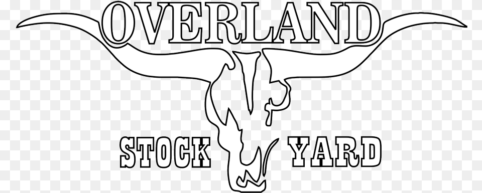 Overland Stock Yard Language, Logo, Animal, Bull, Mammal Free Png Download