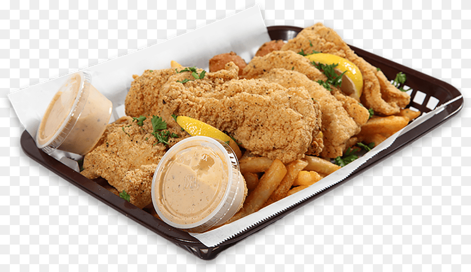 Overlapping Fried Catfish, Dish, Food, Fried Chicken, Lunch Free Png Download