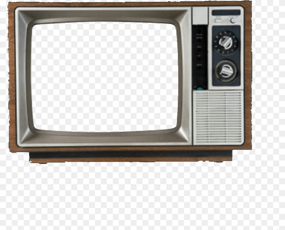 Overlay And Tv Image Old Television, Screen, Monitor, Hardware, Electronics Free Png