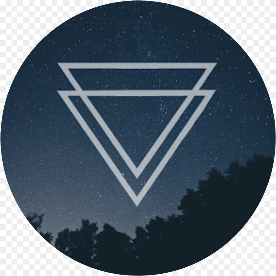 Overlay App, Nature, Night, Outdoors, Triangle Free Png Download