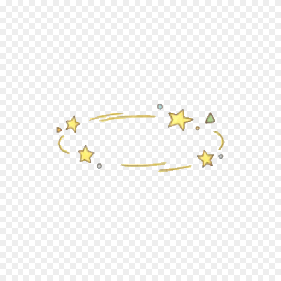 Overlay Crown Star Space Sky Planet Tumblr Stars Yellow, Symbol, Accessories, Jewelry Png Image