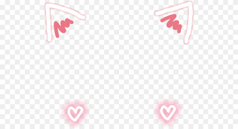 Overlay Cute Cat Filter Cat Ears Transparent, Heart, Body Part, Hand, Person Png Image